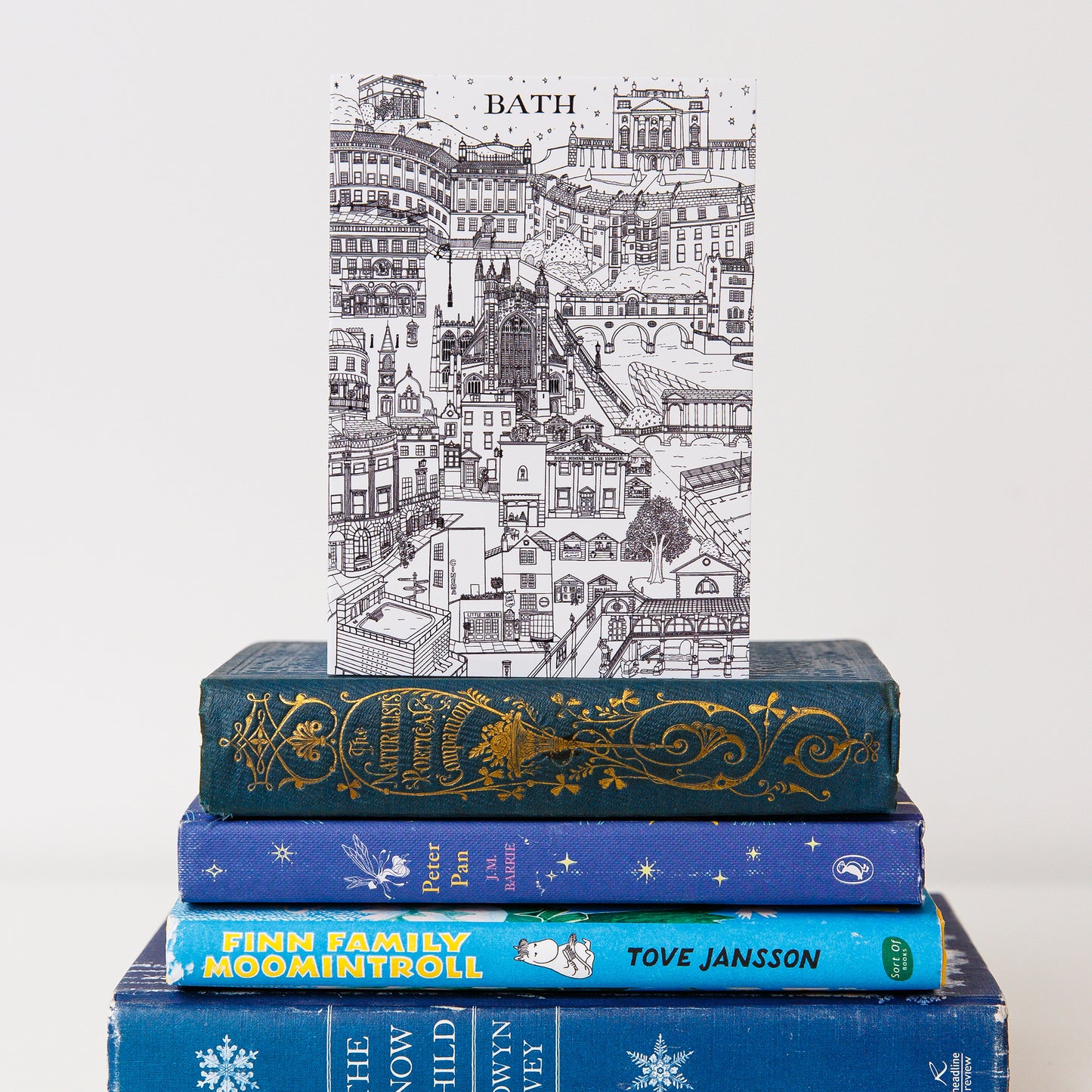 Bath Little Houses Card
